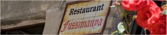 Placa Restaurant Fussimanya
