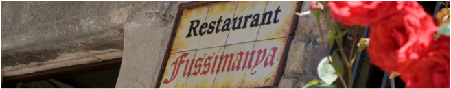 Placa Restaurant la Fussimanya